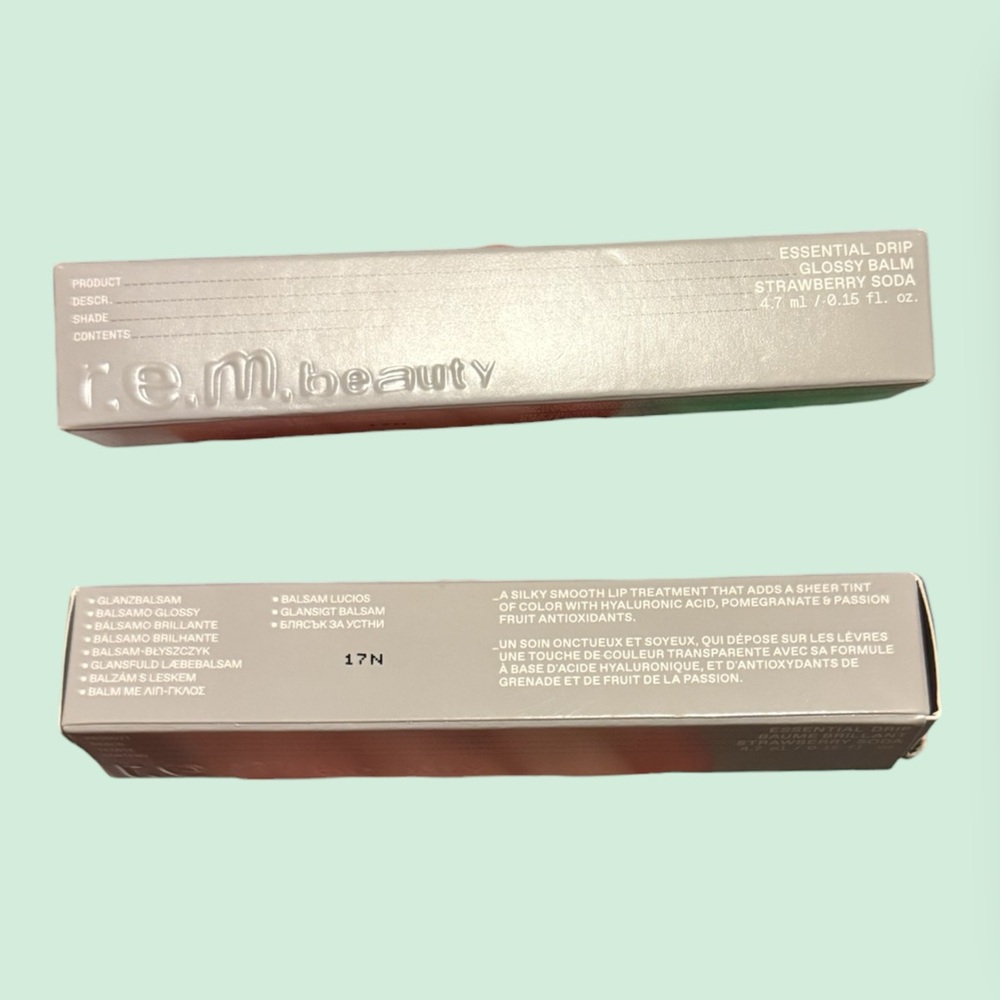 💕 2 for $40 💕 r.e.m beauty Essential Drip Glossy Balm in Strawberry Soda